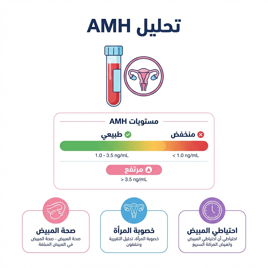تحليل AMH ومستوياته