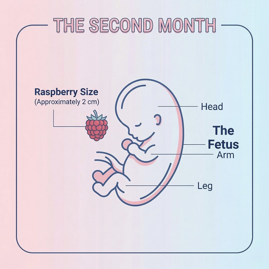 Fetus in the second month