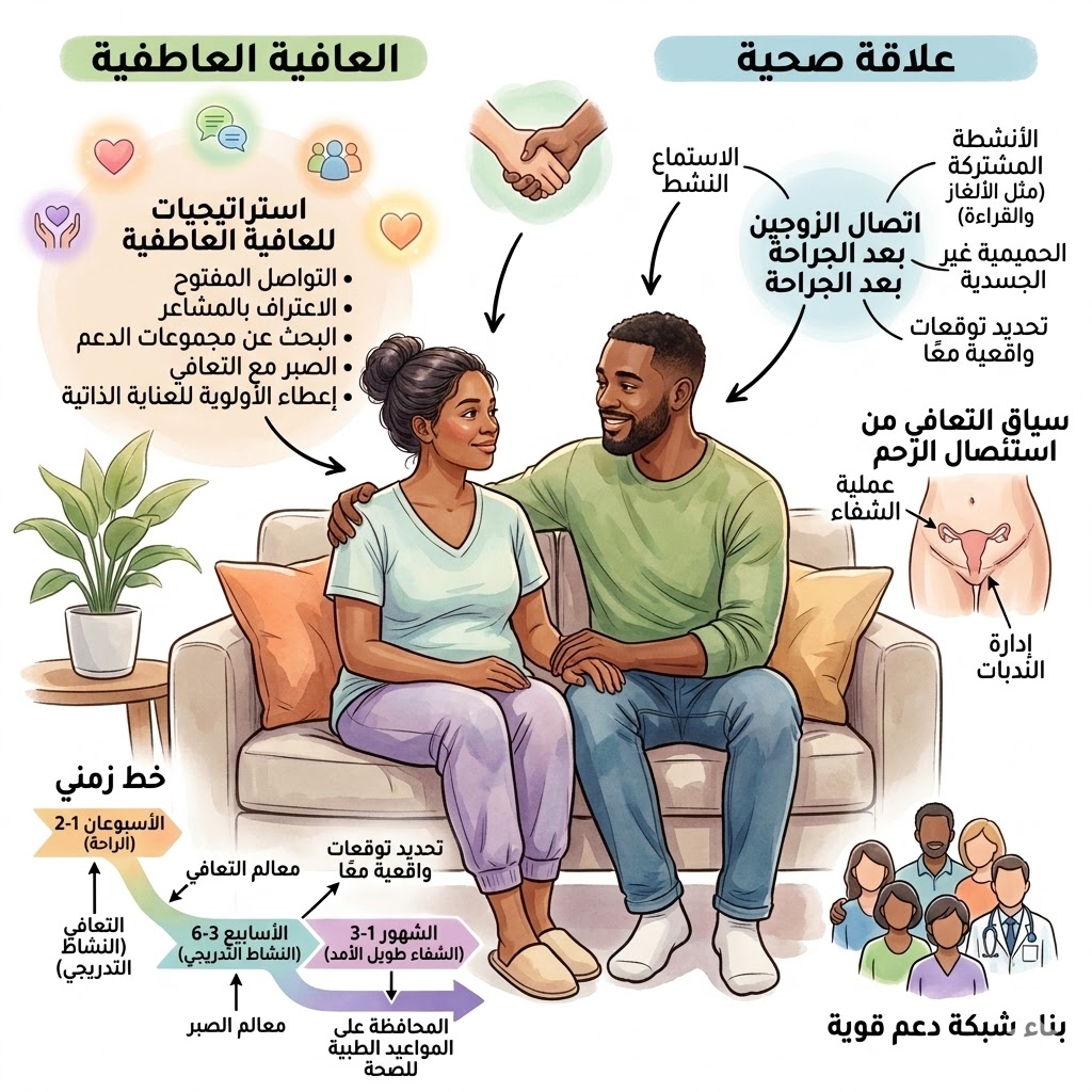 الحياة الزوجية والتعافي بعد استئصال الرحم - د. محمد السنيطي