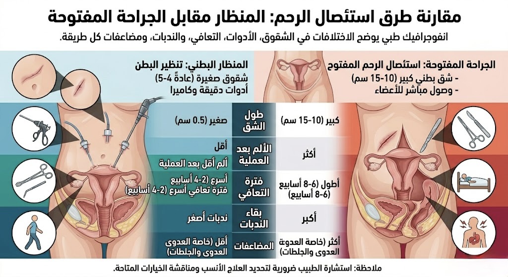 مراحل منظار الرحم وجدول التعافي - د. محمد السنيطي