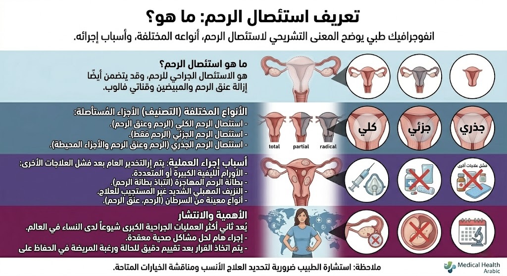 مراحل منظار الرحم وجدول التعافي - د. محمد السنيطي