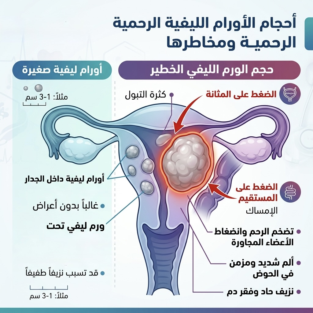 أحجام الورم الليفي - د. محمد السنيطي