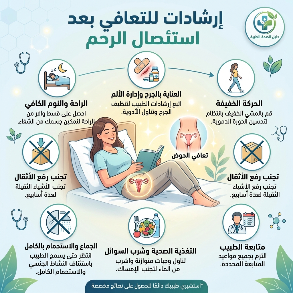 التعافي بعد استئصال الرحم - د. محمد السنيطي