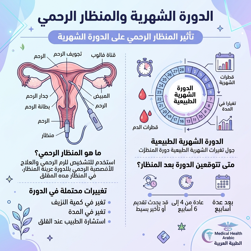 الدورة الشهرية بعد المنظار الرحمي - د. محمد السنيطي