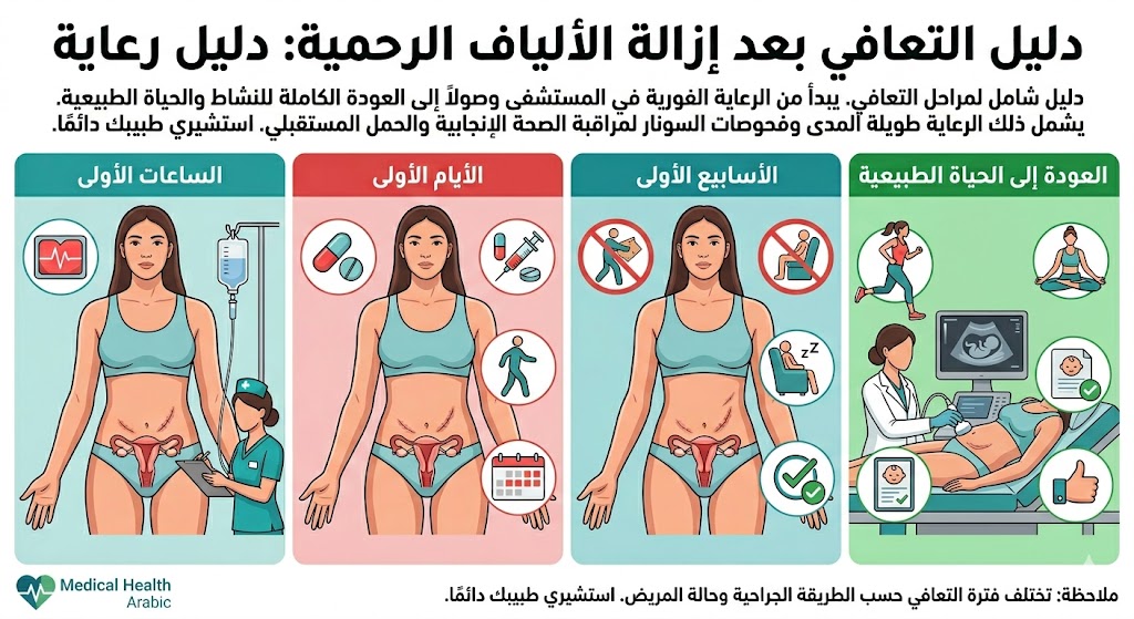 مراحل منظار الرحم وجدول التعافي - د. محمد السنيطي